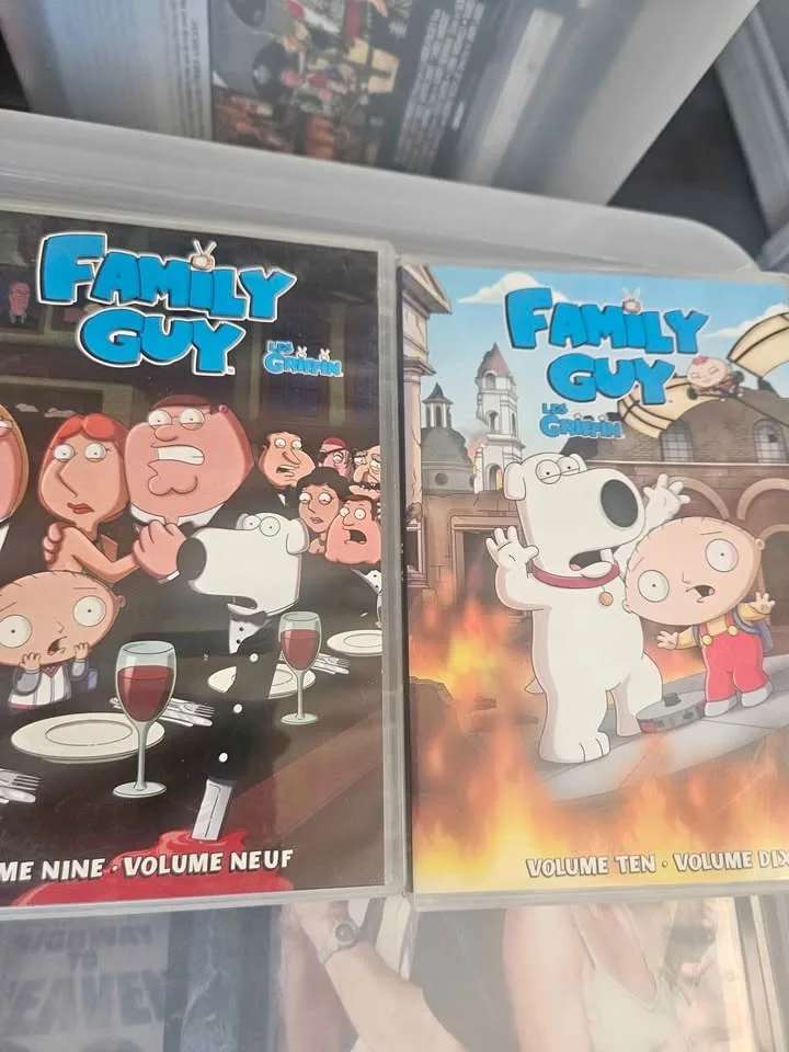 Family Guy 1 to 10 volumes Dvd