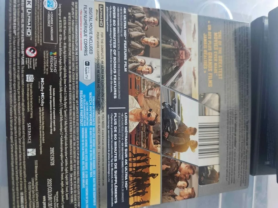 Blu Ray and Dvd Tom Cruise movies image indicator(5)