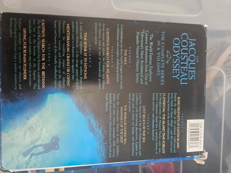 Jacque Cousteau odyssey The complete series Dvdu image indicator(2)