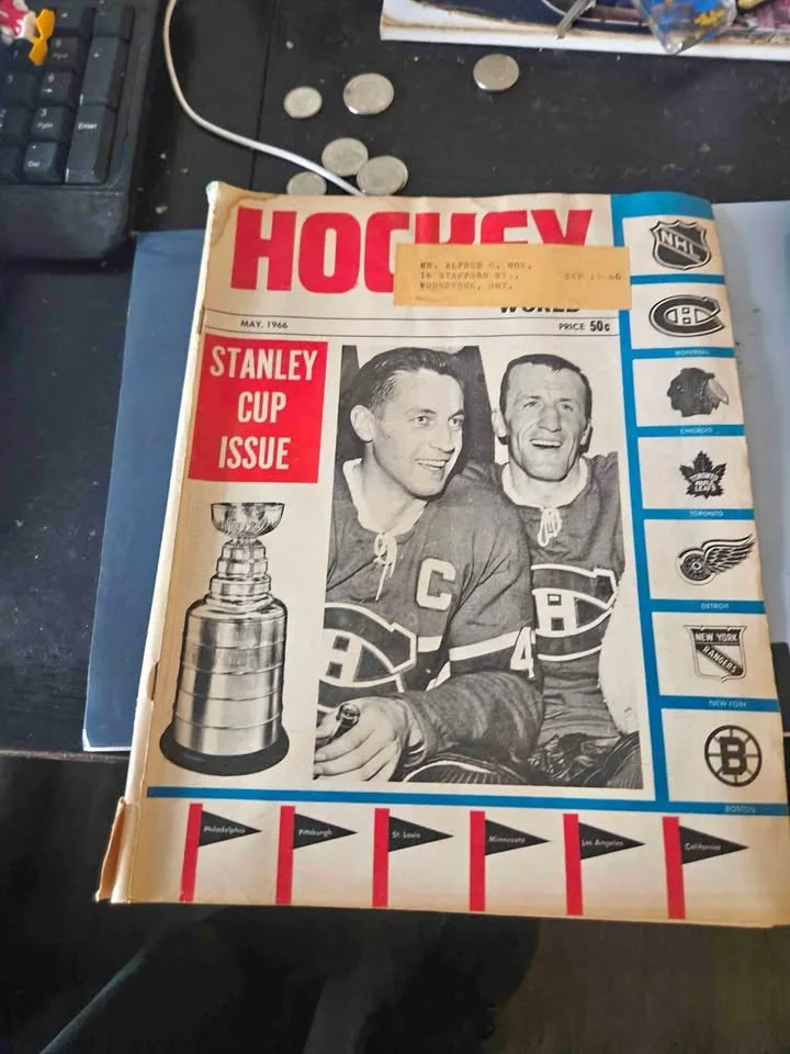 Hockey News Stanley Cup 1966 Original 6