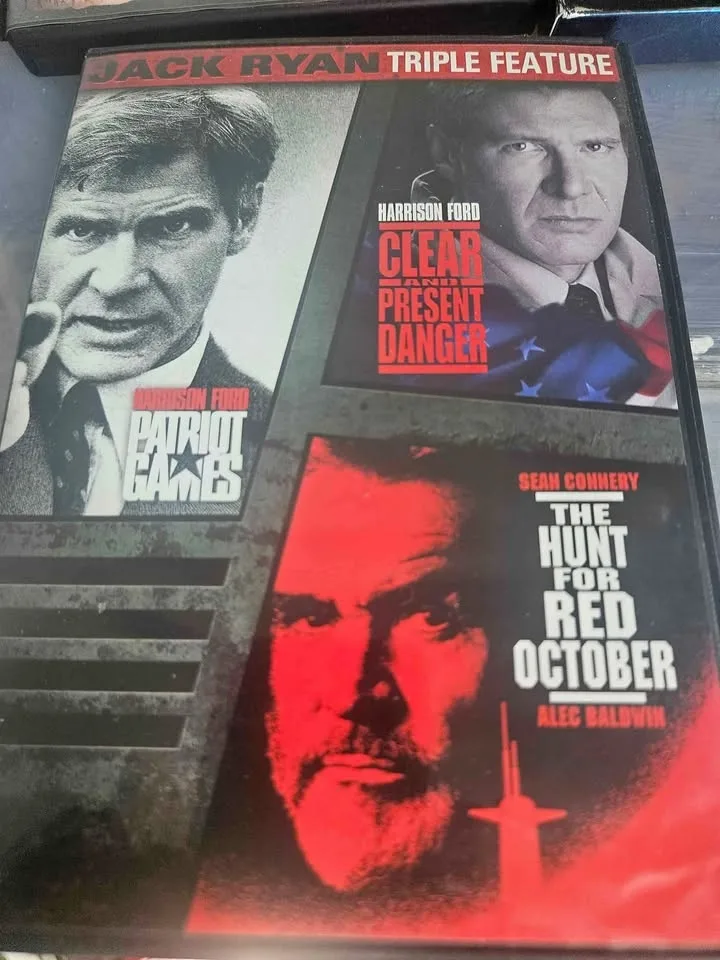Tom Clancy Movies: Hunt for Red October, Patriot Games DVD
