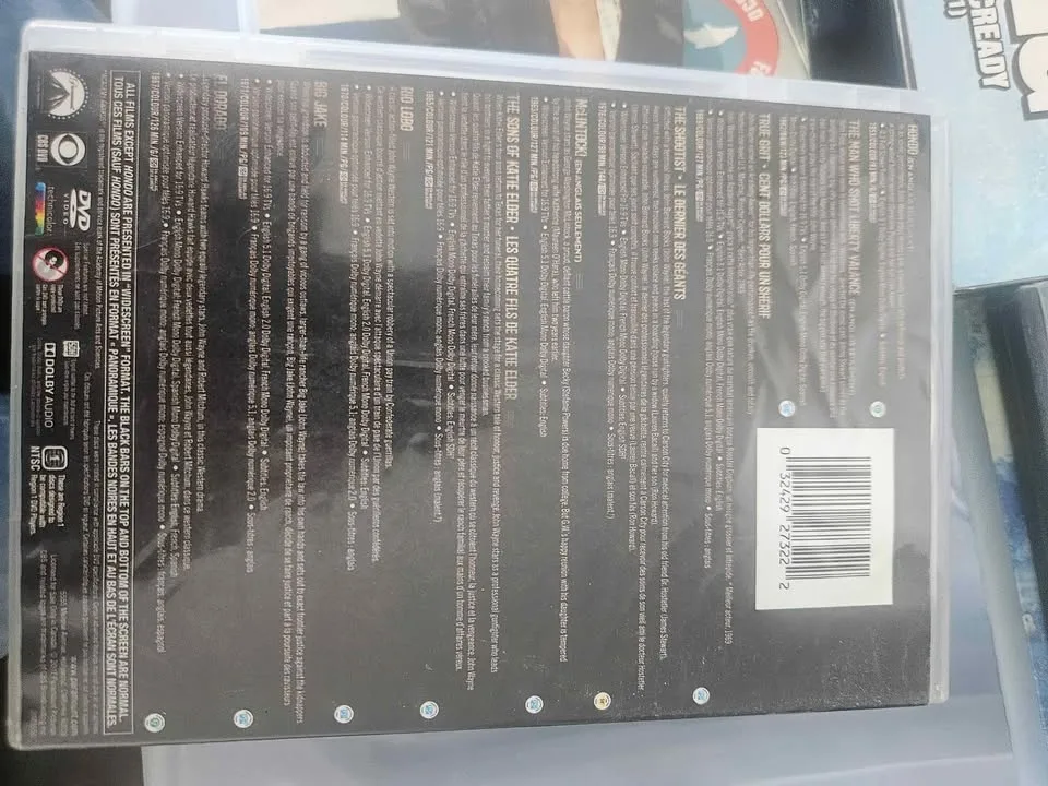 John Wayne Collection 9 Movies DVD image indicator(2)