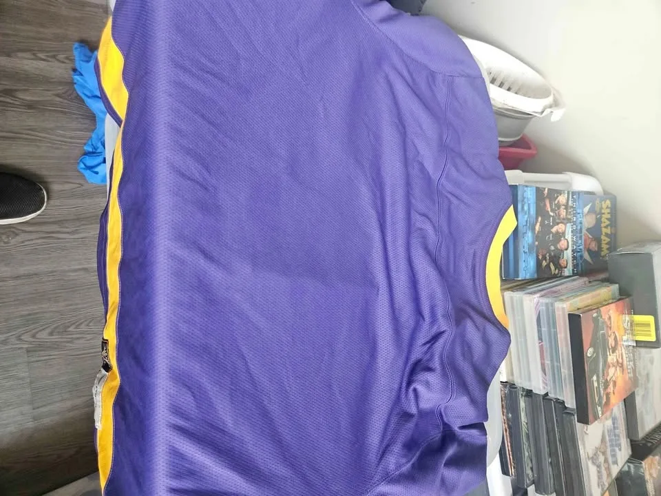 Los Angeles Kings retro purple and gold