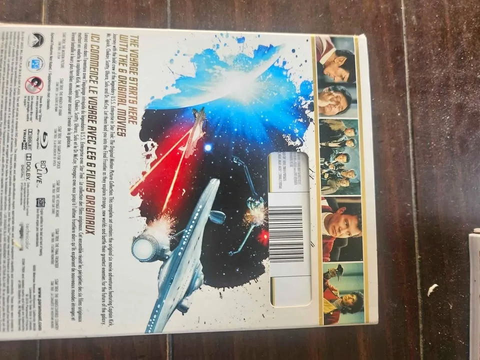 Celebrating 50th anniversary of Star Trek Bluvray