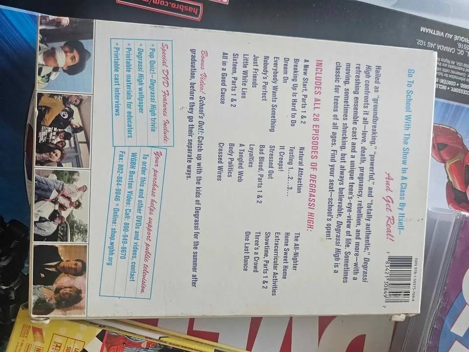 High School TV Series DVD Saved by the Bell Degrassi... image indicator(4)