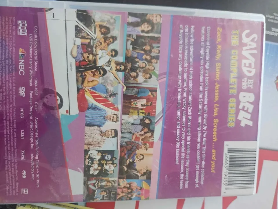 High School TV Series DVD Saved by the Bell Degrassi... image indicator(5)