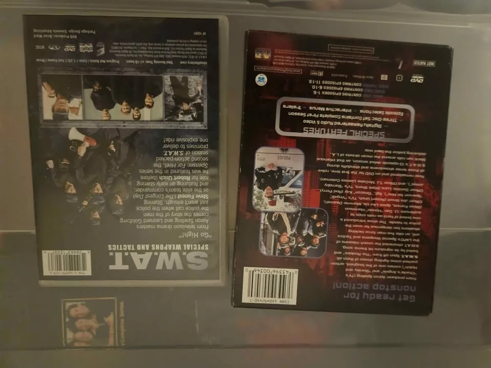 SWAT S1 AND S2 (The Complete Series) Tv series Dvd image indicator(2)