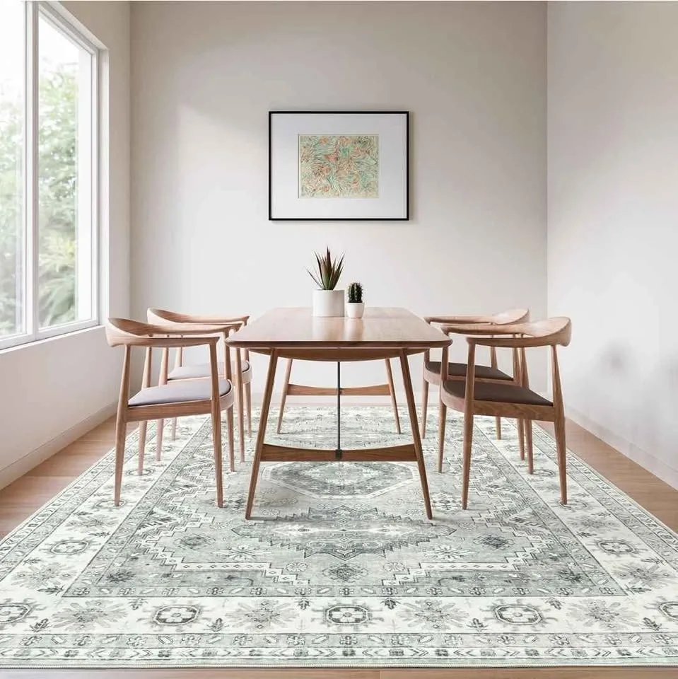 Sealed - 5x7ft Area Rug Vintage Tribal Design. image indicator(6)