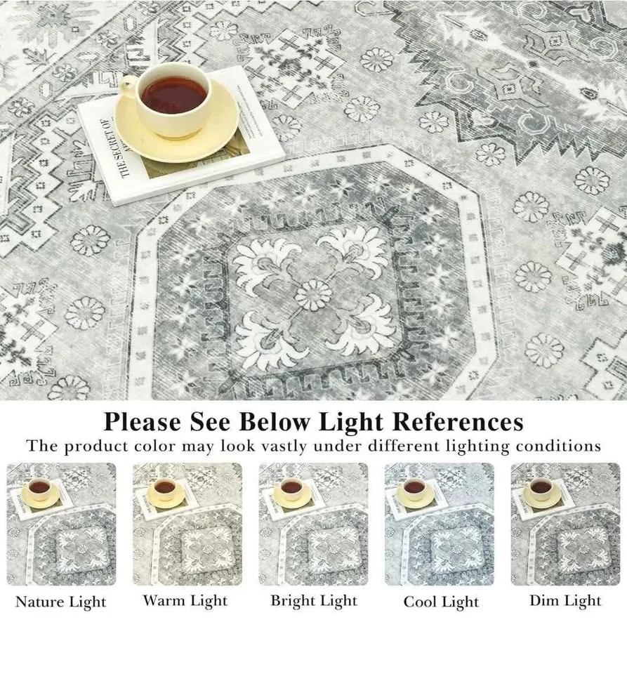 Sealed - 5x7ft Area Rug Vintage Tribal Design. image indicator(7)