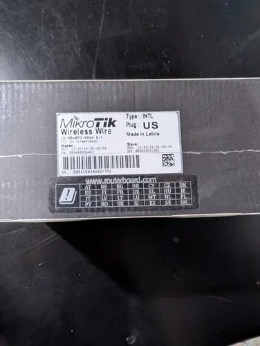Mikrotik Wireless Wire Kit...   6 New units available. image indicator(3)