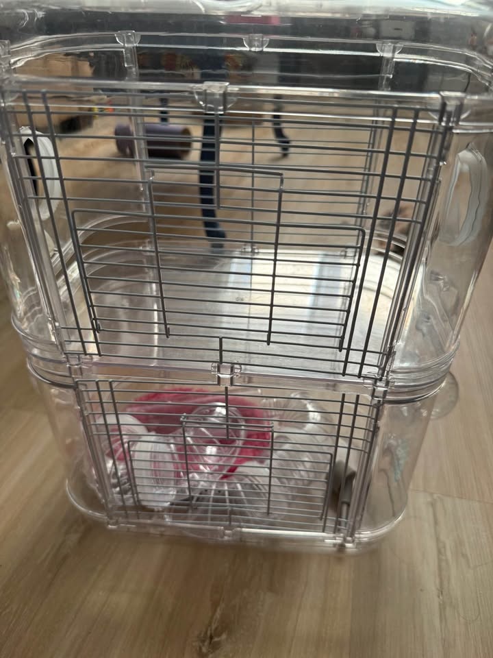 Hamster cage and accessories - photo 2