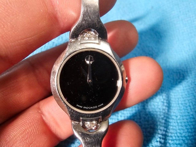 Movado Kara Stainless Steel Bangle Watch