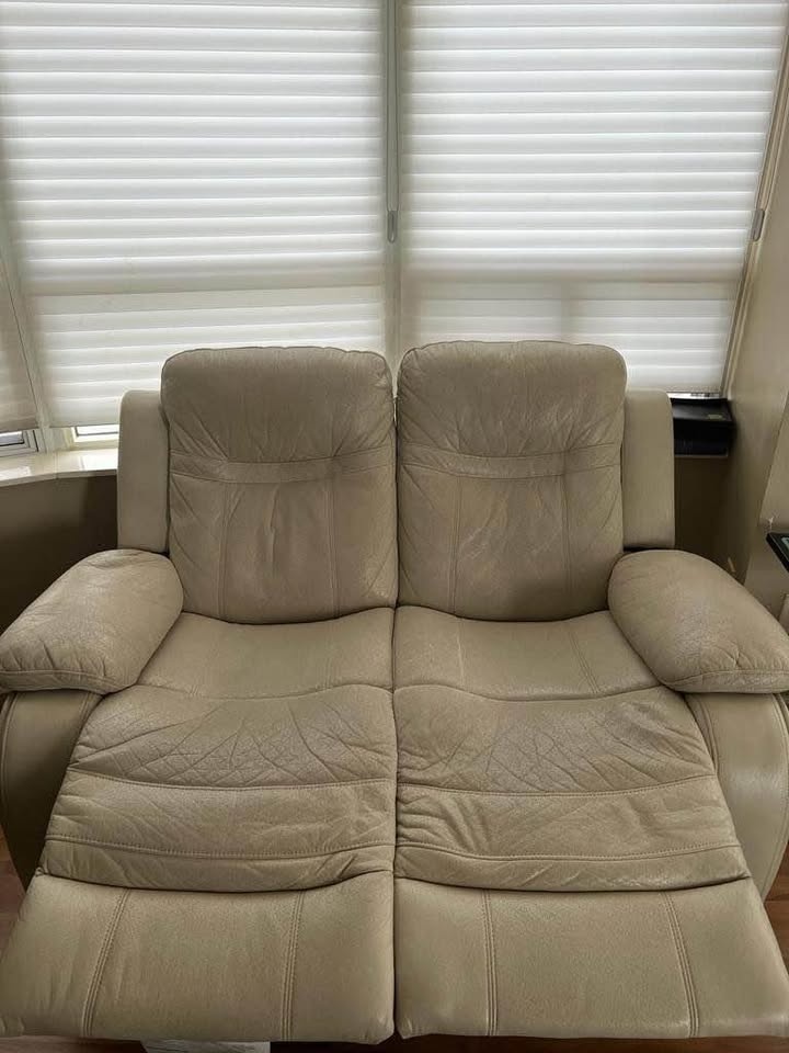 Leather Couch Set (Recliner) - NEED GONE ASAP - photo 2