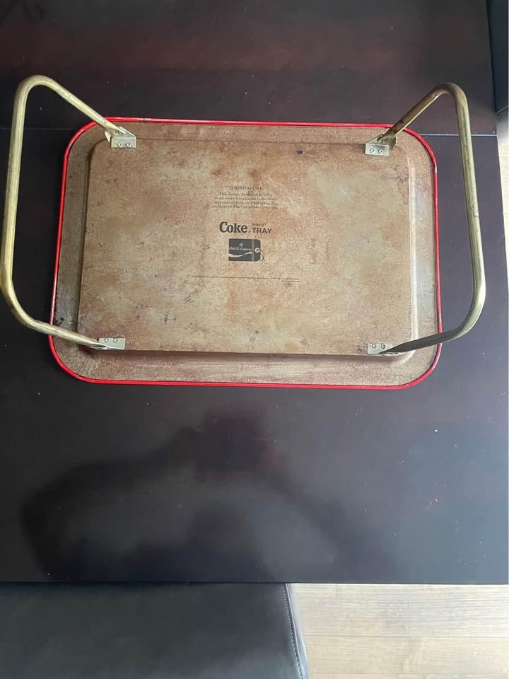 1987 cokacola traywith stand - photo 3