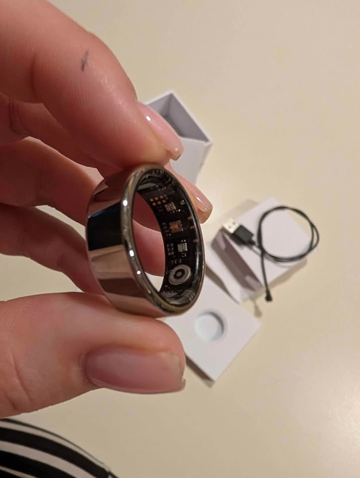 Herz P1 Smart Ring - Silver Size 10 - photo 3