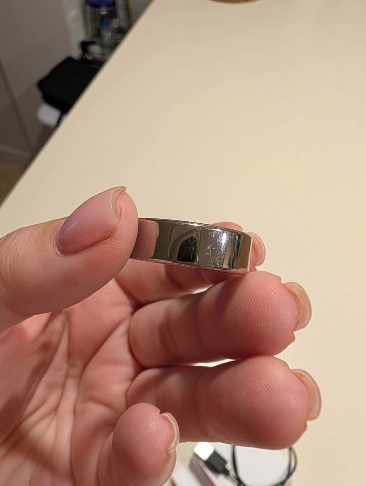 Herz P1 Smart Ring - Silver Size 10 - photo 4