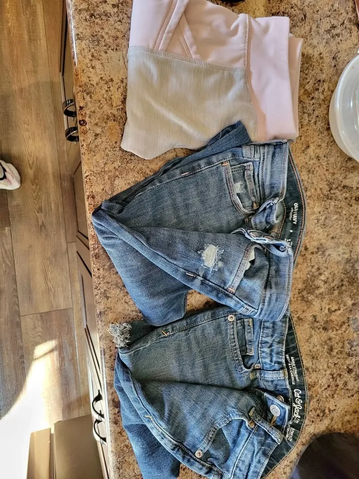 Girls size 8 Jeans