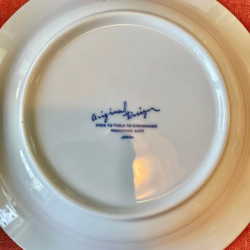 Vintage🧅Blue Onion Pattern Ceramic Dinnerware Set (5pcs) image indicator(5)