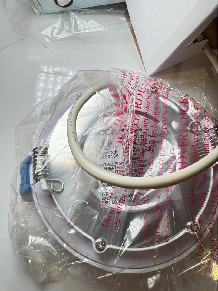 Dimmable 4" pot lights (retail $30 each) $5 each (100 available) - photo 3