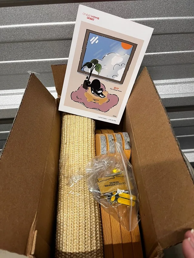 CHEERHOME PETS Sisal Cat Scratcher Bed image indicator(3)