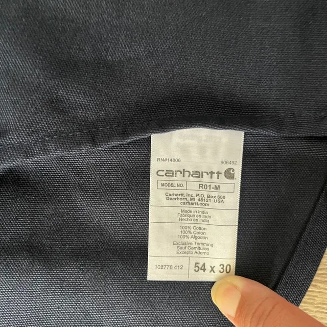 Carhartt Overalls 54x30 image indicator(4)