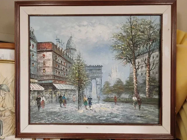 Caroline C. Burnett Parisian Street Scene image indicator(2)