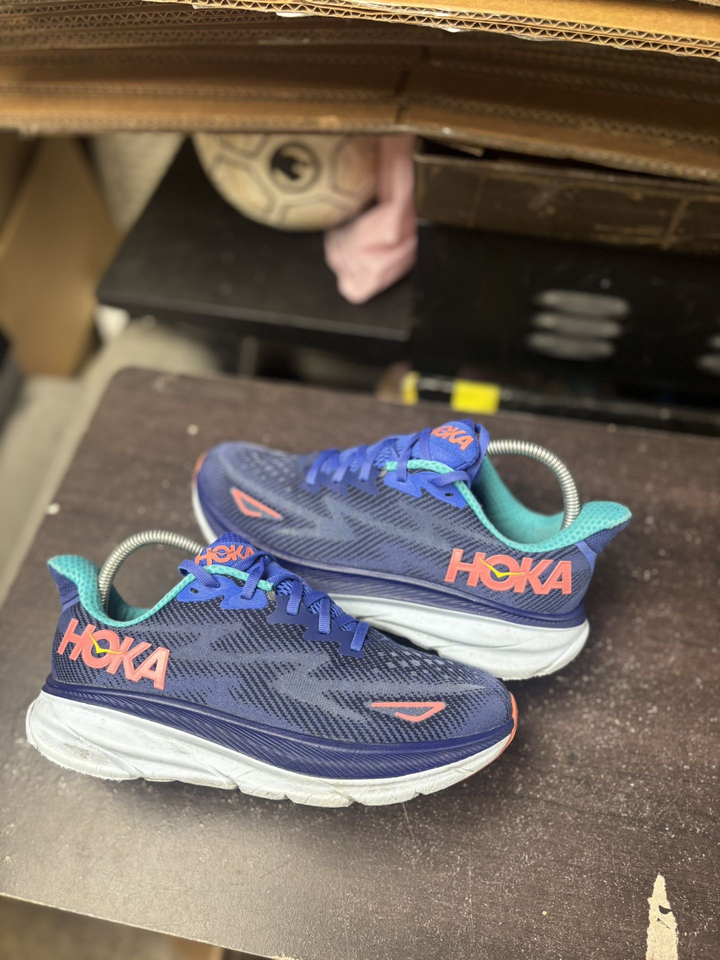 Hoka One One Clifton 9 Bellwheather Blue