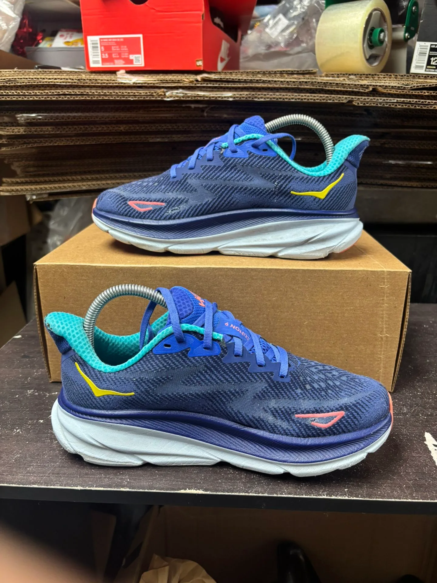 Hoka One One Clifton 9 Bellwheather Blue image indicator(5)