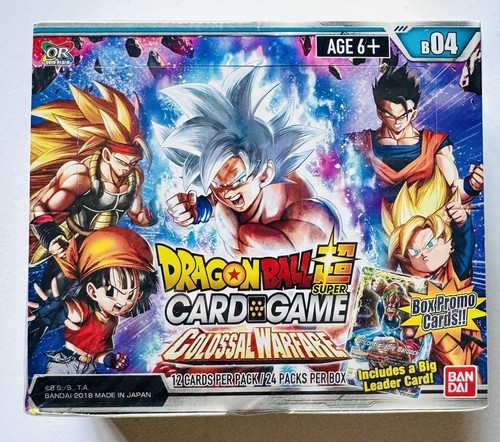 Colossal Warfare B4 Dragon Ball Super Booster Box