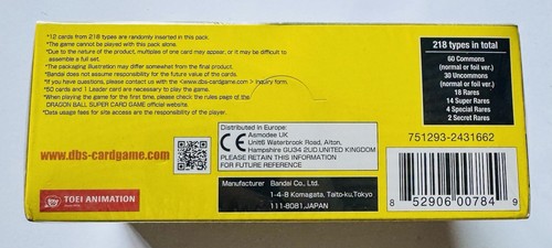 Colossal Warfare B4 Dragon Ball Super Booster Box - photo 5
