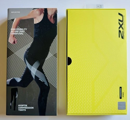 Women’s 2XU Full Length Hypotik Compression Tights XL Black - photo 5