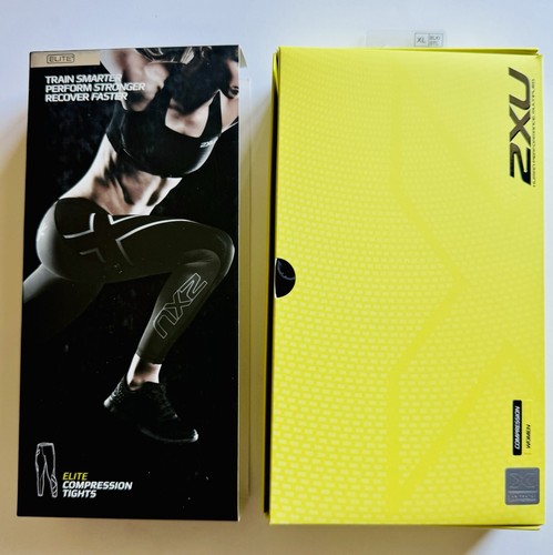 Women’s 2XU Elite Compression Tights XL Black - photo 4