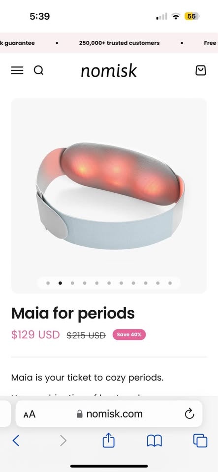 Period Heating Pad/Massager - photo 2
