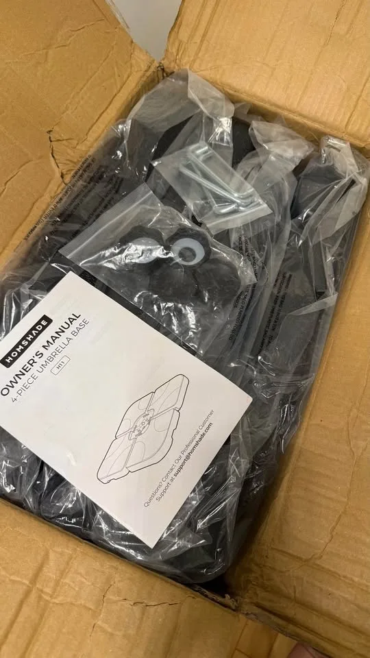 🏡 HOMSHADE H11 Patio Umbrella Base - Brand New image indicator(7)