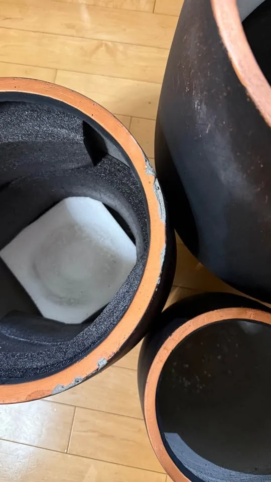 🌿 Wallowa 3-Piece Concrete Planter Set – Brand New image indicator(8)