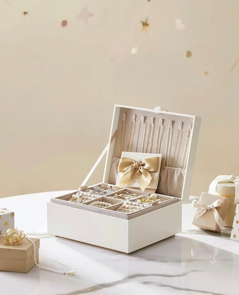 SONGMICS 2-Layer Jewelry Box – New, Never Used image indicator(3)
