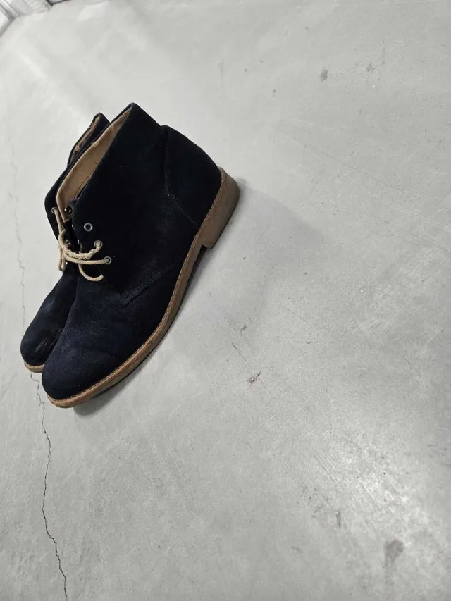 h&m suede lather shoes