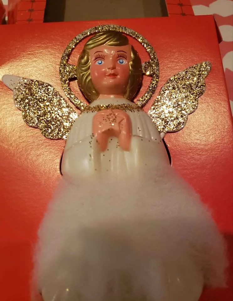 Vintage Doubl Glo Christmas Angels image indicator(2)