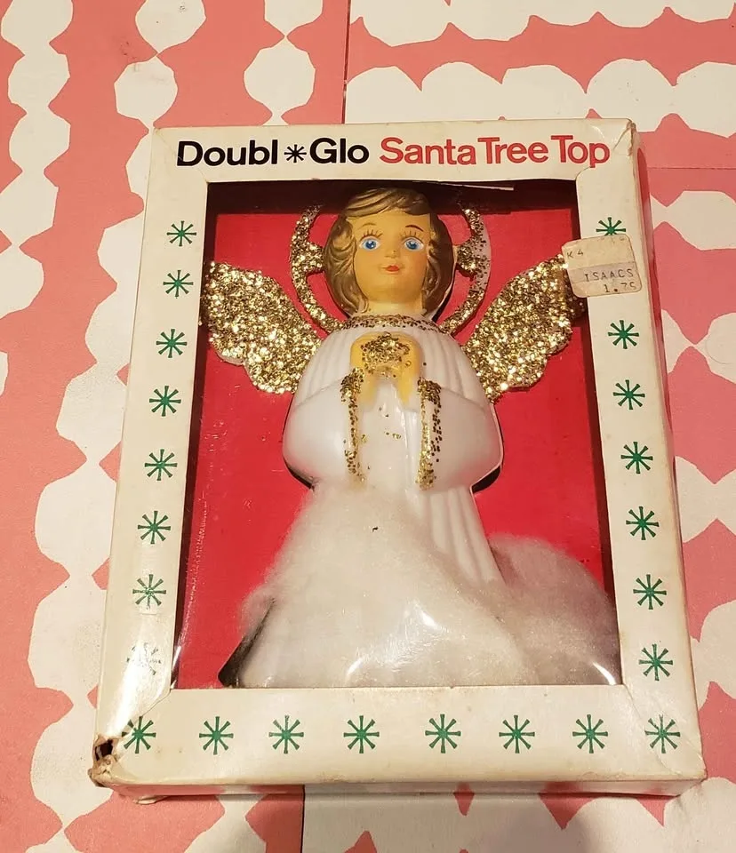 Vintage Doubl Glo Christmas Angels image indicator(3)