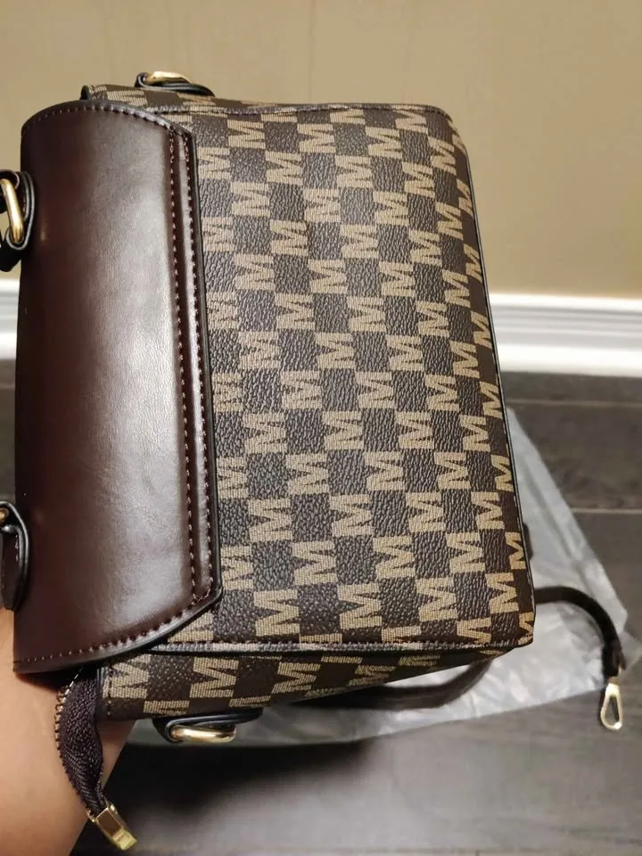 Brand new small brown color women hand bag image indicator(4)