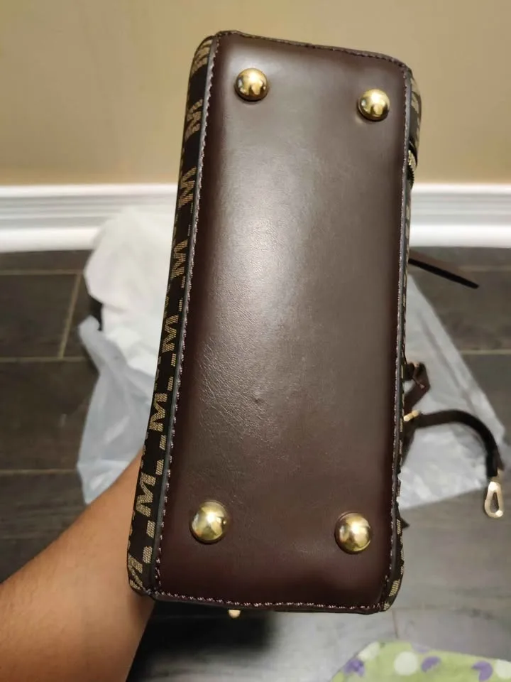 Brand new small brown color women hand bag image indicator(7)