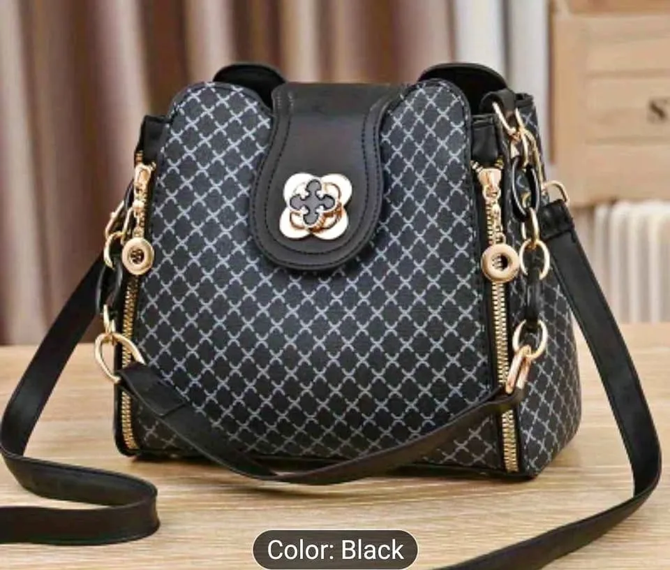 Brand new black color stylish women Hand bag