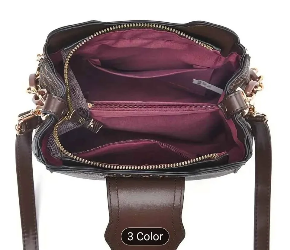 Brand new black color stylish women Hand bag image indicator(2)