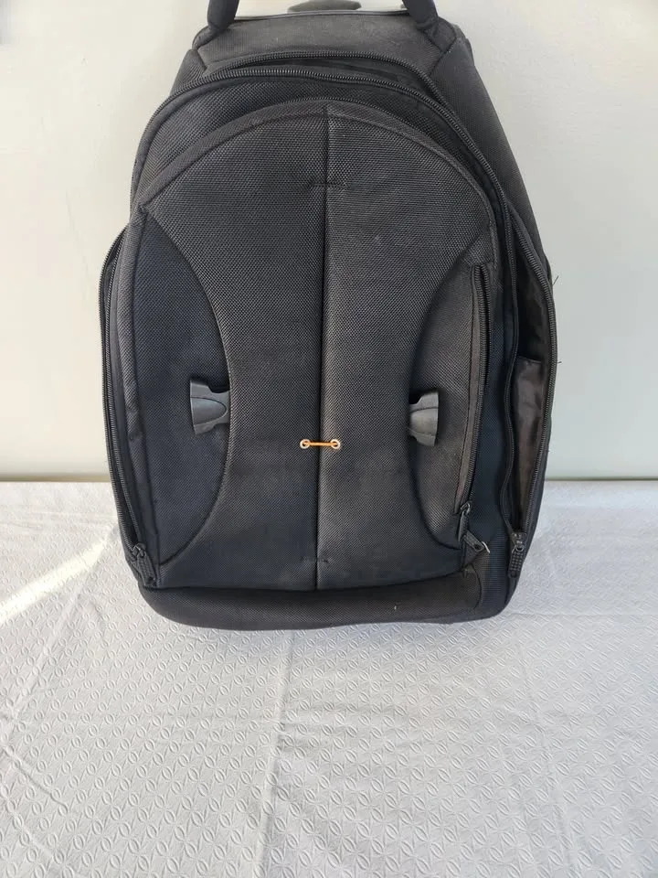 Two Backpacks; 1 new and 1 gently used for sale image indicator(2)