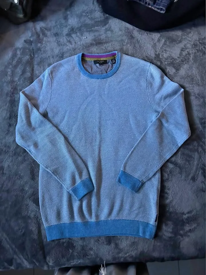 Ted Baker Blue Sweater