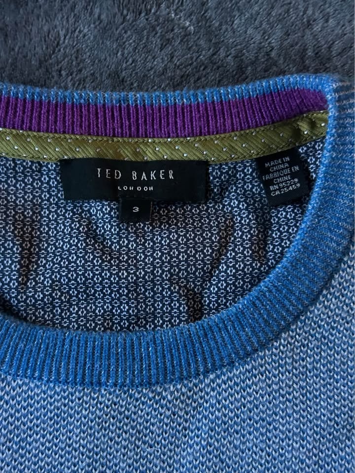 Ted Baker Blue Sweater - photo 2