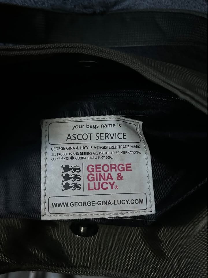 George Gina & Lucy (GGL) Ascot Service Military Green Purse - photo 3