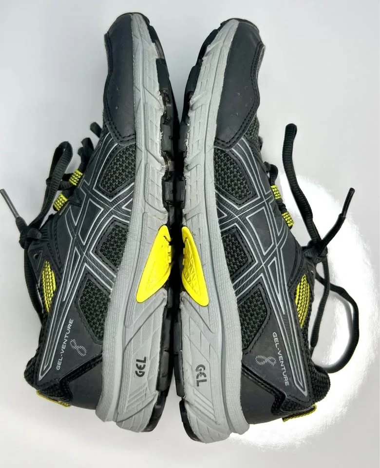 ASICS Gel-Venture Dark Gray 8 Boy’s Size 4 1/2 Shoes image indicator(2)