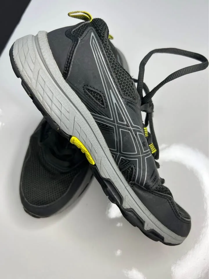 ASICS Gel-Venture Dark Gray 8 Boy’s Size 4 1/2 Shoes image indicator(3)