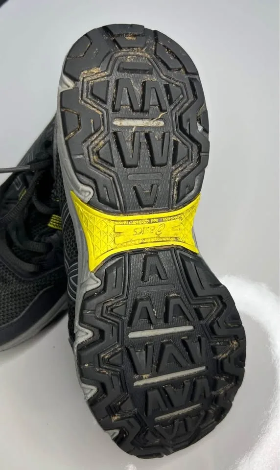 ASICS Gel-Venture Dark Gray 8 Boy’s Size 4 1/2 Shoes image indicator(4)